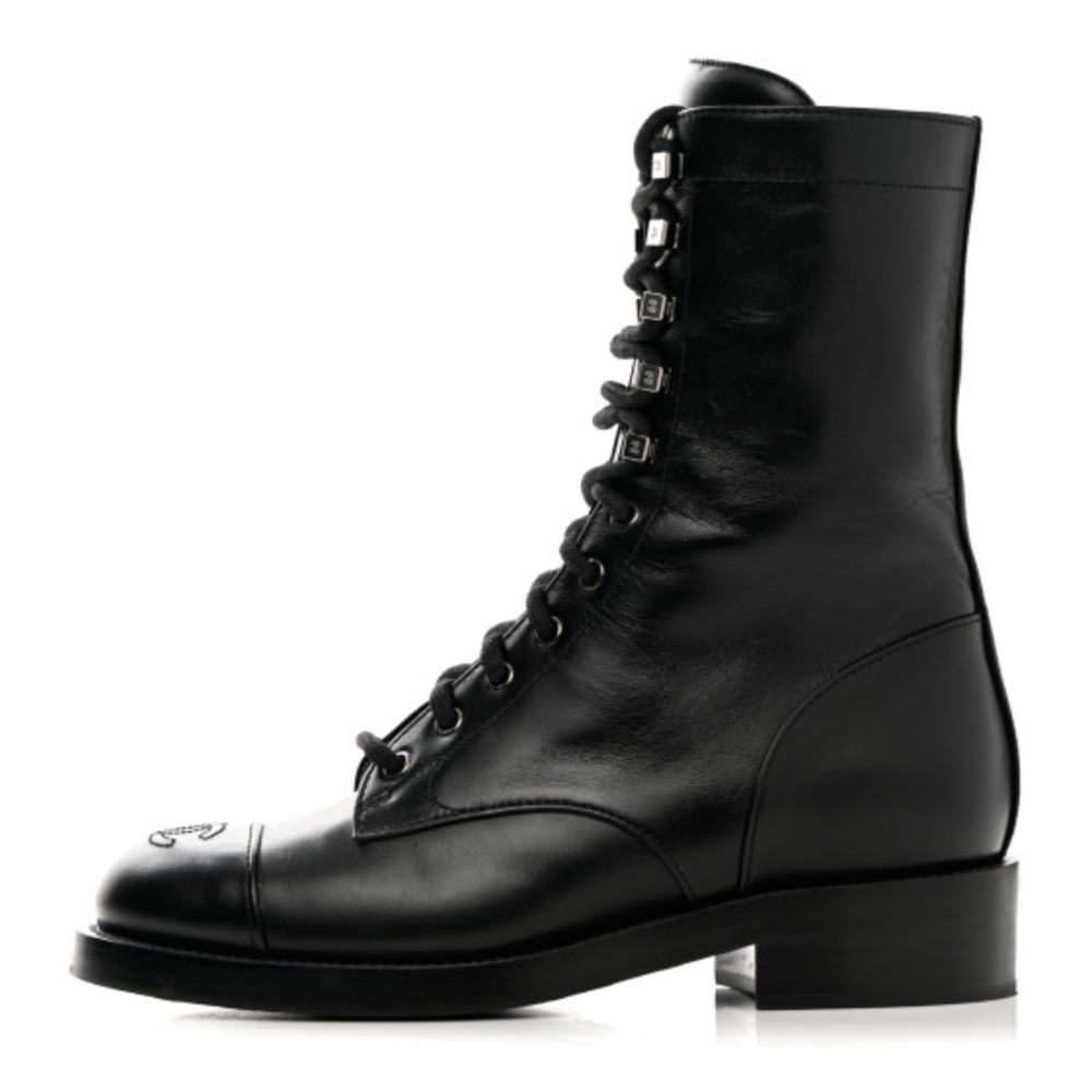 CHANEL Combat Boots - Picture 7 of 10